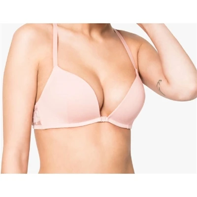 Front Button And Strapless Bra Wear